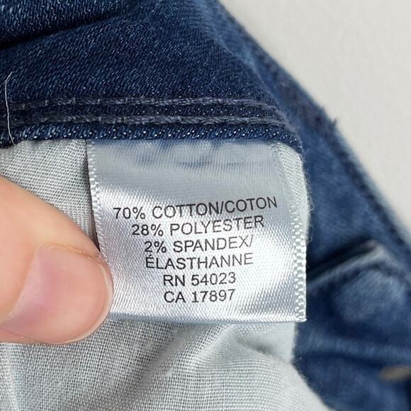 Banana Republic Women's Skinny Jeans 28/6P Low Rise Medium Wash Stretch Denim - Picture 8 of 9